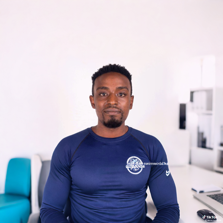 Coach John at SwimWorld Kenya